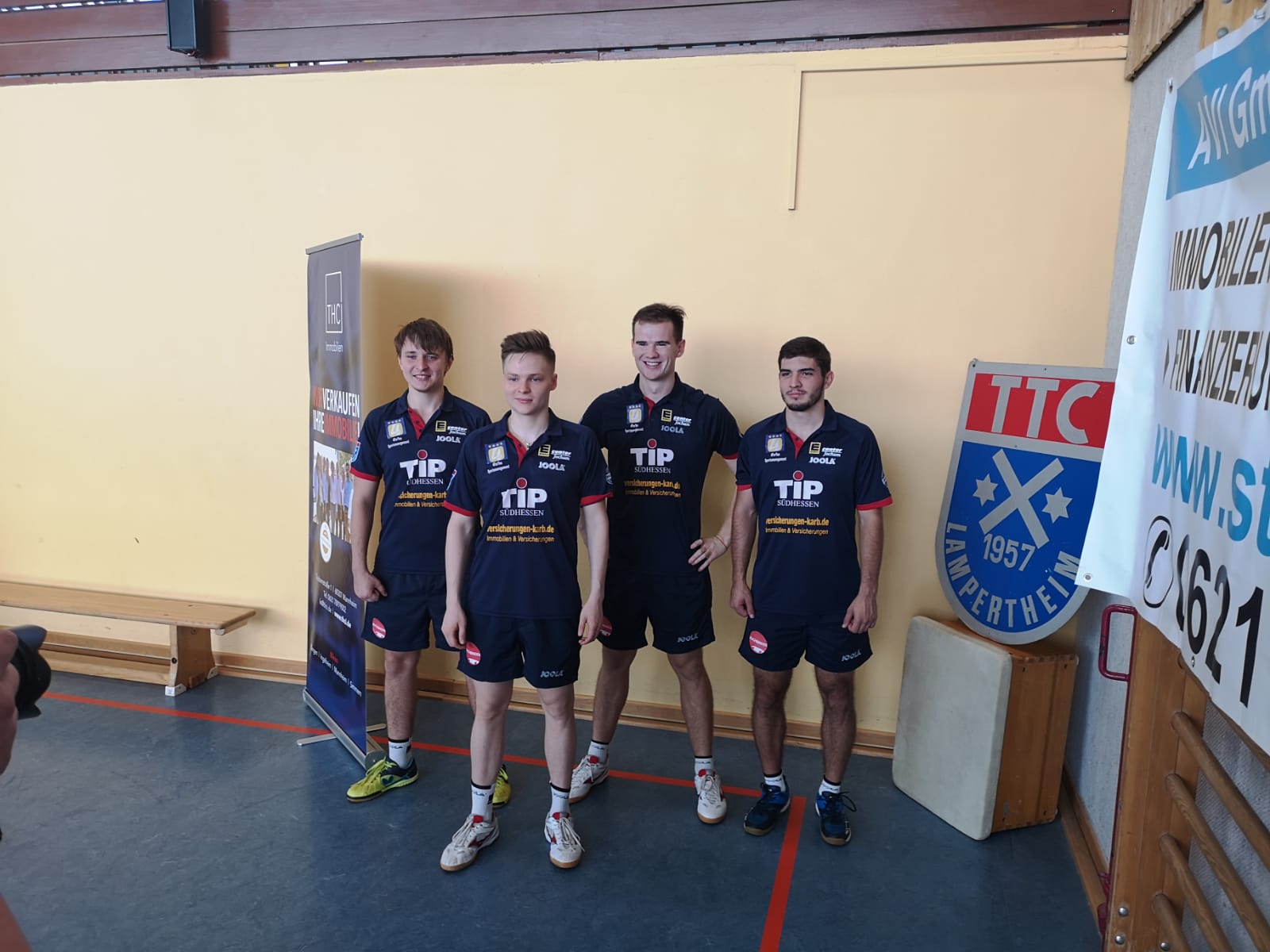 die erste Mannschaft des TTC 1957 in der Saison 2019/20 die erste Mannschaft des TTC 1957 in der Saison 2019/20