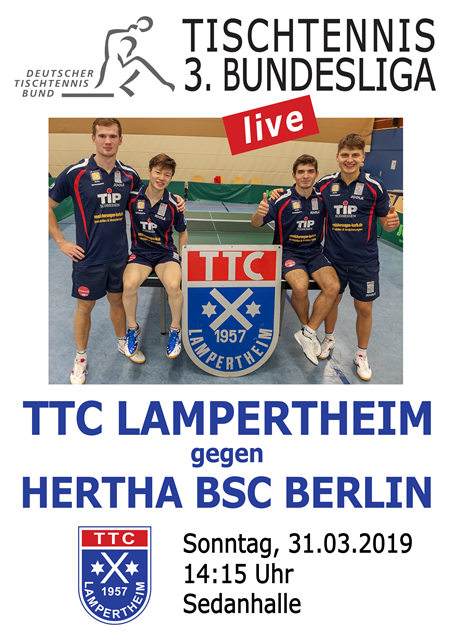 Plakat TTC Berlin A3